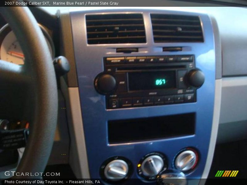 Marine Blue Pearl / Pastel Slate Gray 2007 Dodge Caliber SXT