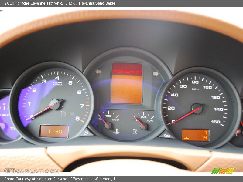 Black / Havanna/Sand Beige 2010 Porsche Cayenne Tiptronic