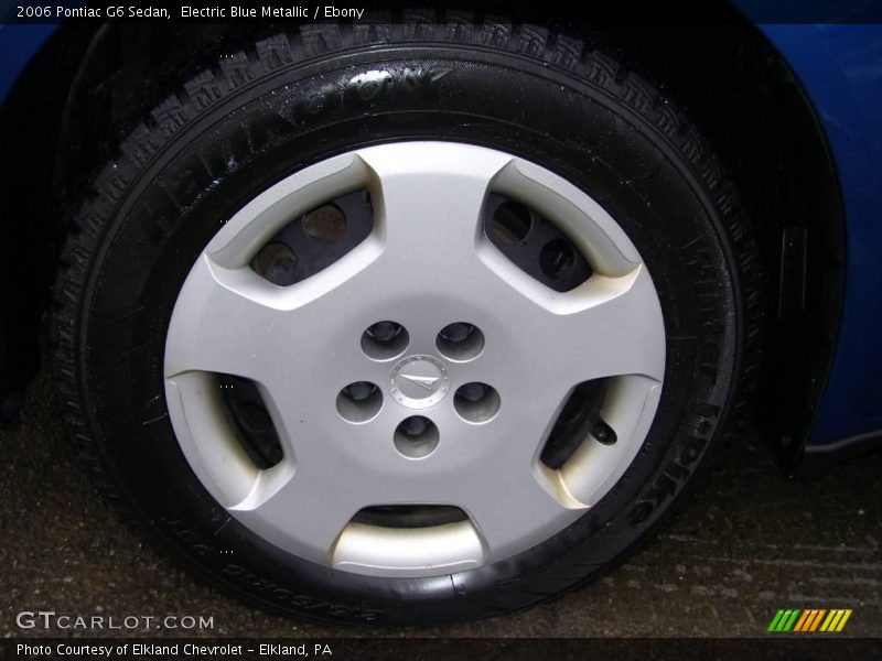 Electric Blue Metallic / Ebony 2006 Pontiac G6 Sedan