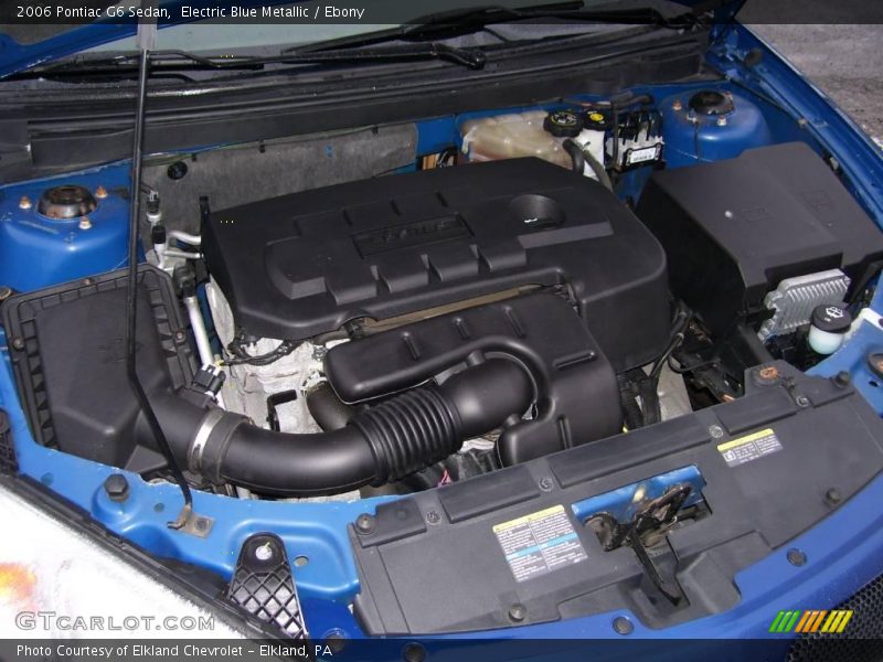 Electric Blue Metallic / Ebony 2006 Pontiac G6 Sedan