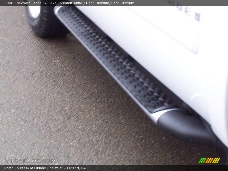 Summit White / Light Titanium/Dark Titanium 2008 Chevrolet Tahoe Z71 4x4