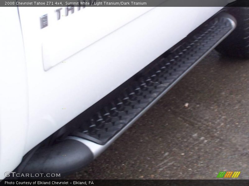 Summit White / Light Titanium/Dark Titanium 2008 Chevrolet Tahoe Z71 4x4