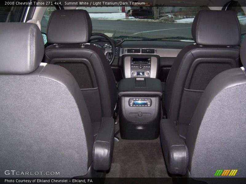 Summit White / Light Titanium/Dark Titanium 2008 Chevrolet Tahoe Z71 4x4