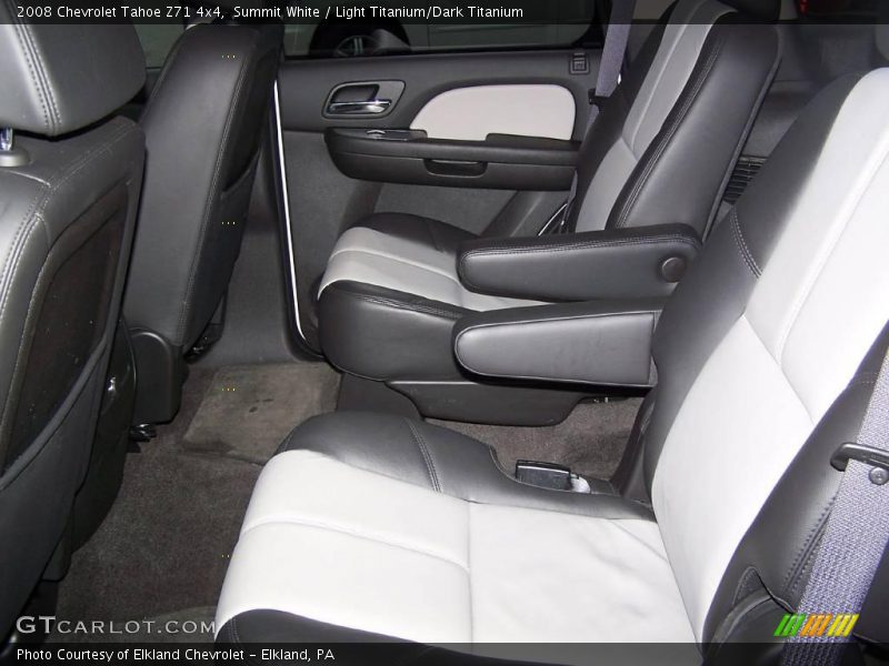 Summit White / Light Titanium/Dark Titanium 2008 Chevrolet Tahoe Z71 4x4
