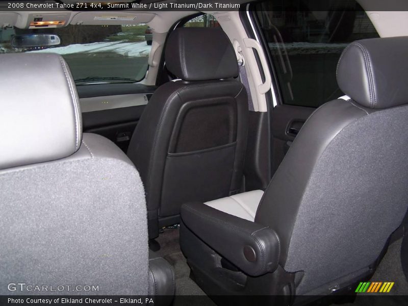 Summit White / Light Titanium/Dark Titanium 2008 Chevrolet Tahoe Z71 4x4