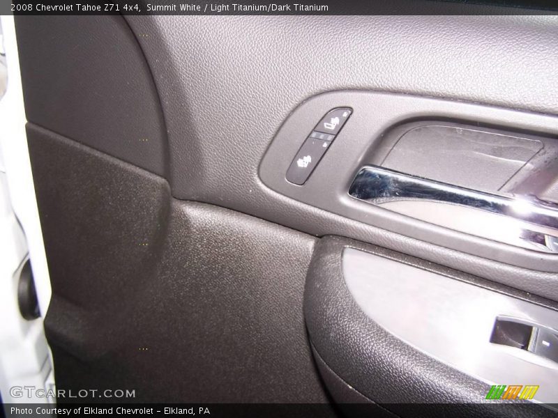 Summit White / Light Titanium/Dark Titanium 2008 Chevrolet Tahoe Z71 4x4