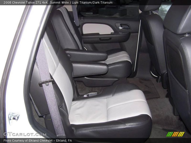 Summit White / Light Titanium/Dark Titanium 2008 Chevrolet Tahoe Z71 4x4