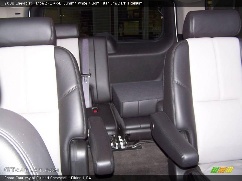 Summit White / Light Titanium/Dark Titanium 2008 Chevrolet Tahoe Z71 4x4