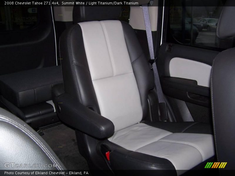 Summit White / Light Titanium/Dark Titanium 2008 Chevrolet Tahoe Z71 4x4