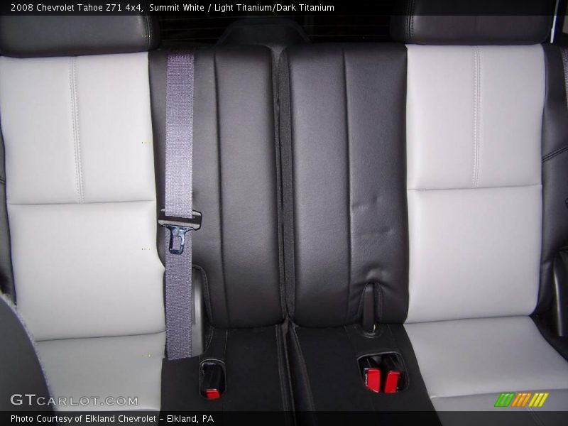 Summit White / Light Titanium/Dark Titanium 2008 Chevrolet Tahoe Z71 4x4