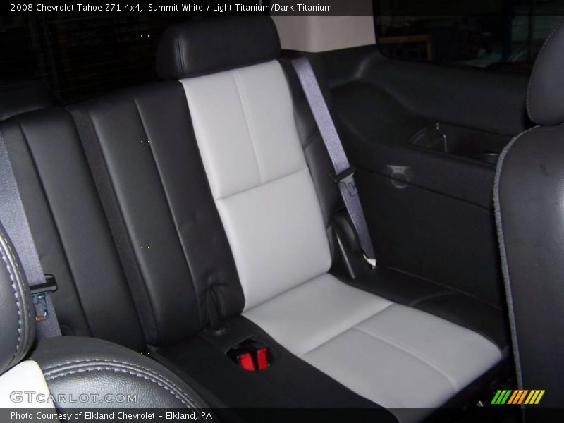 Summit White / Light Titanium/Dark Titanium 2008 Chevrolet Tahoe Z71 4x4