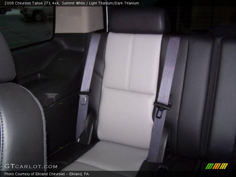 Summit White / Light Titanium/Dark Titanium 2008 Chevrolet Tahoe Z71 4x4