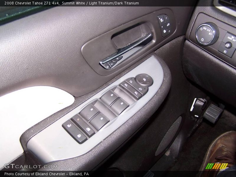 Summit White / Light Titanium/Dark Titanium 2008 Chevrolet Tahoe Z71 4x4