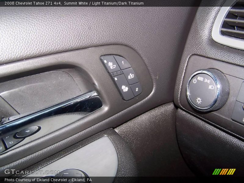 Summit White / Light Titanium/Dark Titanium 2008 Chevrolet Tahoe Z71 4x4