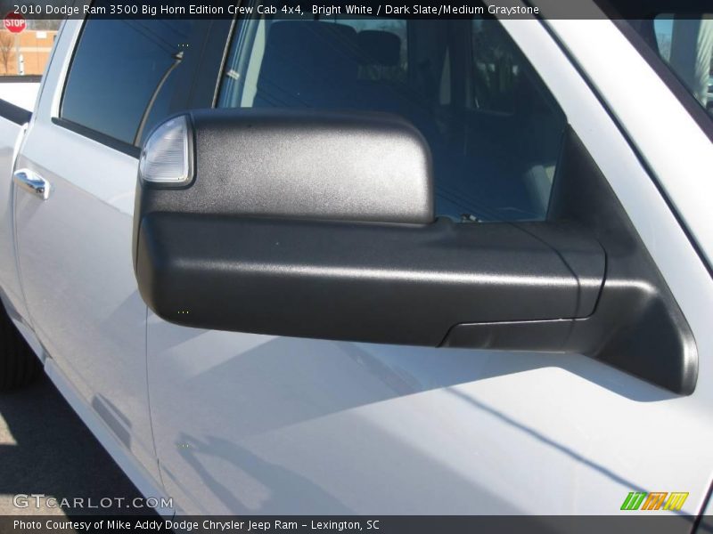 Bright White / Dark Slate/Medium Graystone 2010 Dodge Ram 3500 Big Horn Edition Crew Cab 4x4