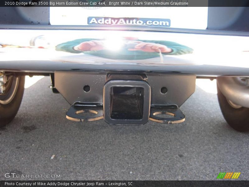 Bright White / Dark Slate/Medium Graystone 2010 Dodge Ram 3500 Big Horn Edition Crew Cab 4x4