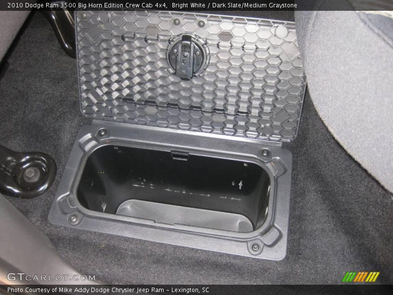 Bright White / Dark Slate/Medium Graystone 2010 Dodge Ram 3500 Big Horn Edition Crew Cab 4x4