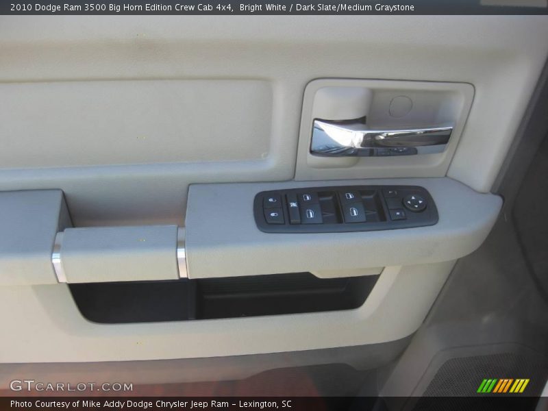 Bright White / Dark Slate/Medium Graystone 2010 Dodge Ram 3500 Big Horn Edition Crew Cab 4x4