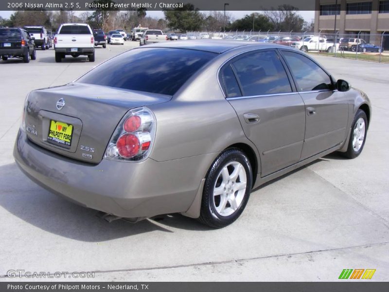 Polished Pewter Metallic / Charcoal 2006 Nissan Altima 2.5 S