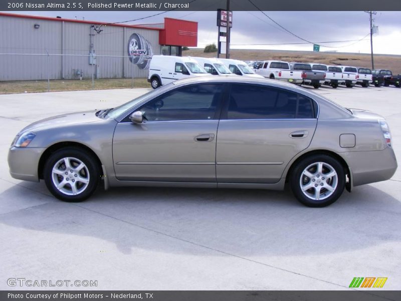 Polished Pewter Metallic / Charcoal 2006 Nissan Altima 2.5 S