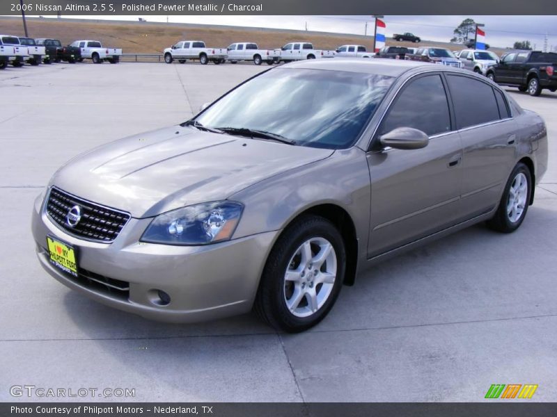 Polished Pewter Metallic / Charcoal 2006 Nissan Altima 2.5 S
