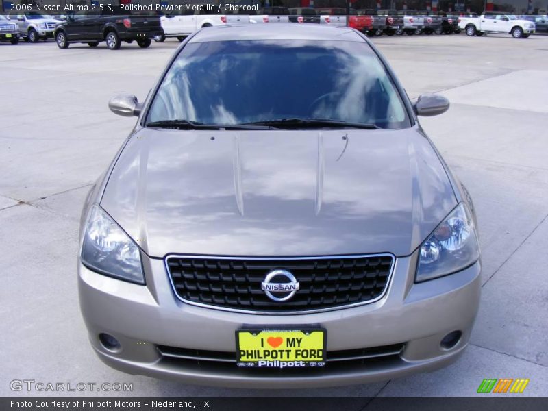 Polished Pewter Metallic / Charcoal 2006 Nissan Altima 2.5 S