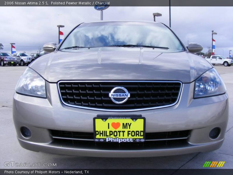 Polished Pewter Metallic / Charcoal 2006 Nissan Altima 2.5 S