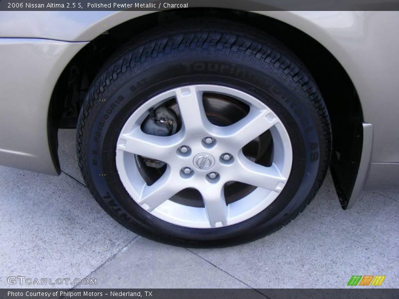 Polished Pewter Metallic / Charcoal 2006 Nissan Altima 2.5 S