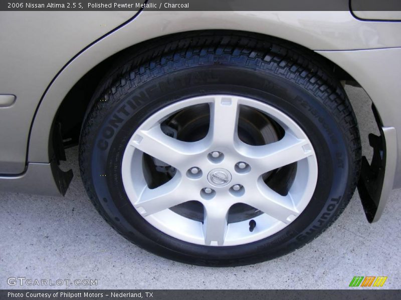 Polished Pewter Metallic / Charcoal 2006 Nissan Altima 2.5 S