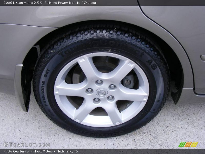 Polished Pewter Metallic / Charcoal 2006 Nissan Altima 2.5 S