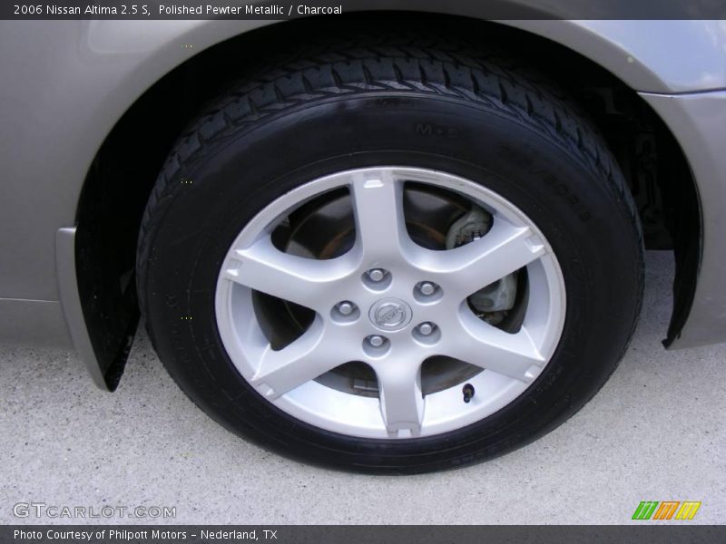 Polished Pewter Metallic / Charcoal 2006 Nissan Altima 2.5 S