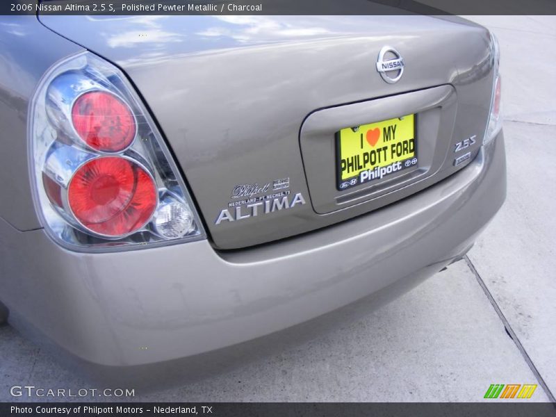 Polished Pewter Metallic / Charcoal 2006 Nissan Altima 2.5 S