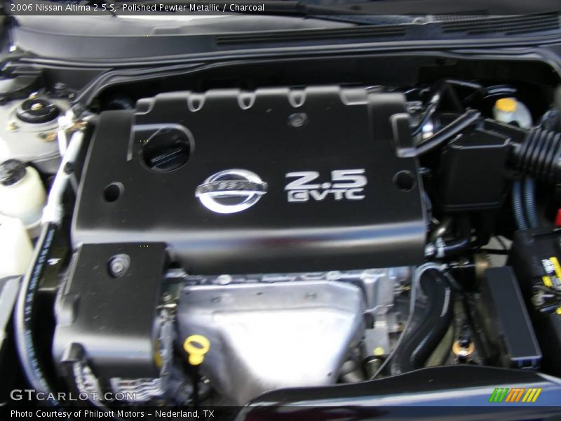Polished Pewter Metallic / Charcoal 2006 Nissan Altima 2.5 S