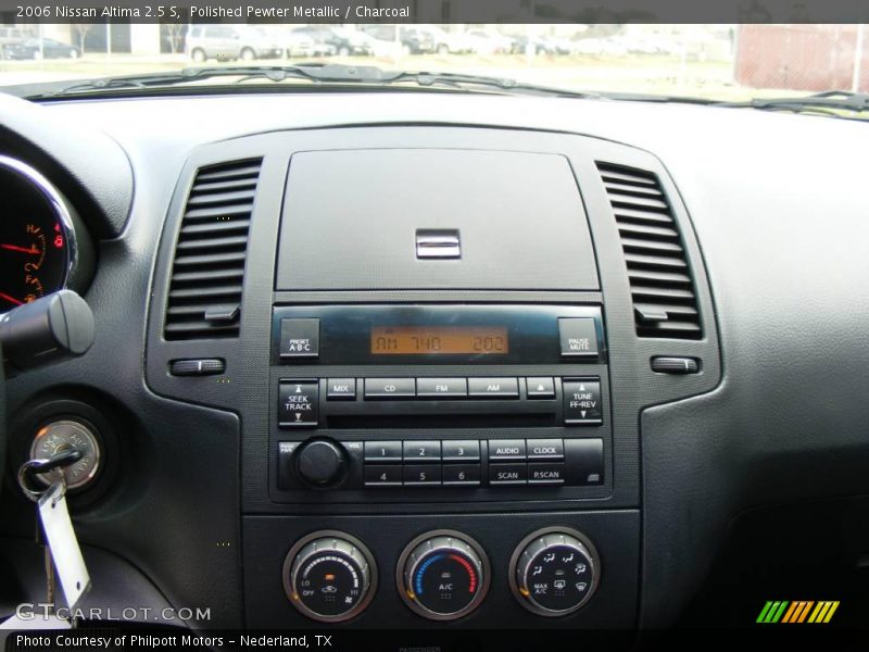Polished Pewter Metallic / Charcoal 2006 Nissan Altima 2.5 S