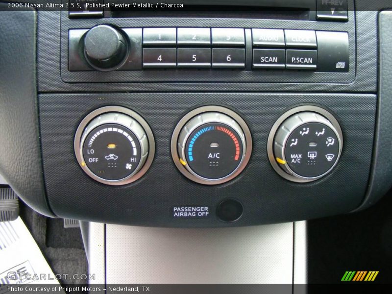 Polished Pewter Metallic / Charcoal 2006 Nissan Altima 2.5 S