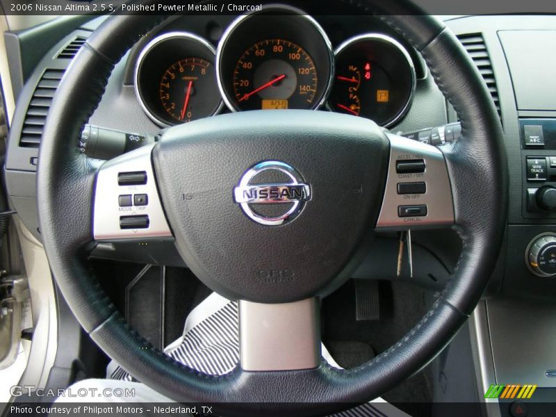 Polished Pewter Metallic / Charcoal 2006 Nissan Altima 2.5 S