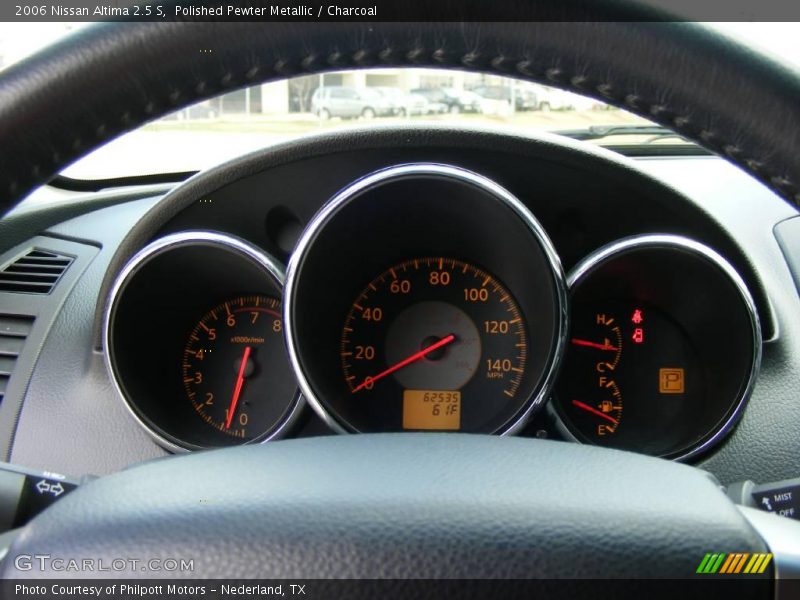 Polished Pewter Metallic / Charcoal 2006 Nissan Altima 2.5 S