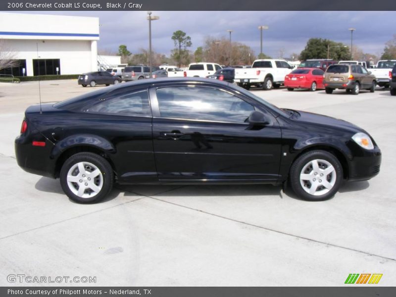 Black / Gray 2006 Chevrolet Cobalt LS Coupe