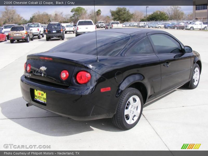 Black / Gray 2006 Chevrolet Cobalt LS Coupe