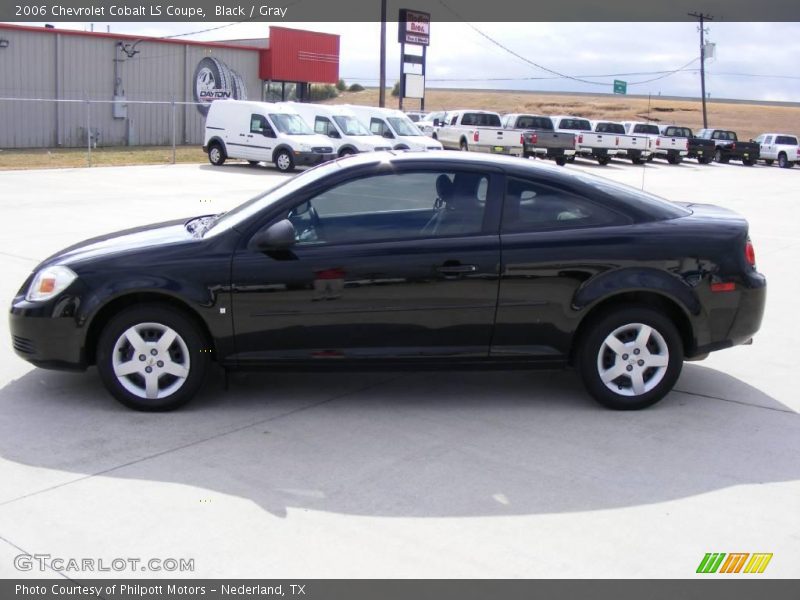 Black / Gray 2006 Chevrolet Cobalt LS Coupe