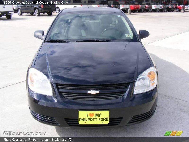 Black / Gray 2006 Chevrolet Cobalt LS Coupe