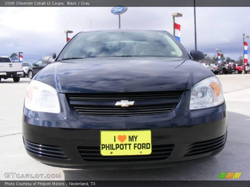 Black / Gray 2006 Chevrolet Cobalt LS Coupe