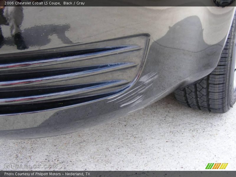 Black / Gray 2006 Chevrolet Cobalt LS Coupe