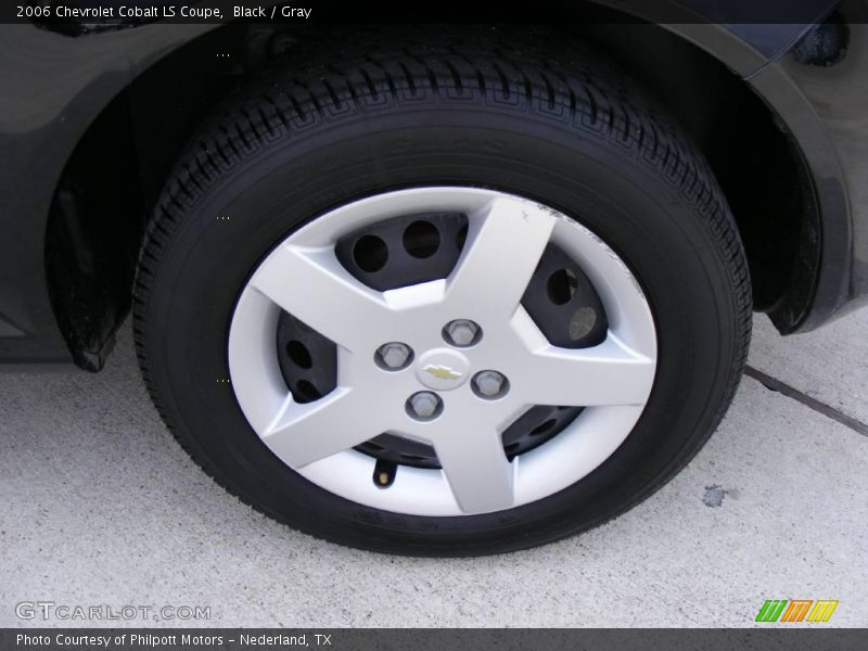 Black / Gray 2006 Chevrolet Cobalt LS Coupe