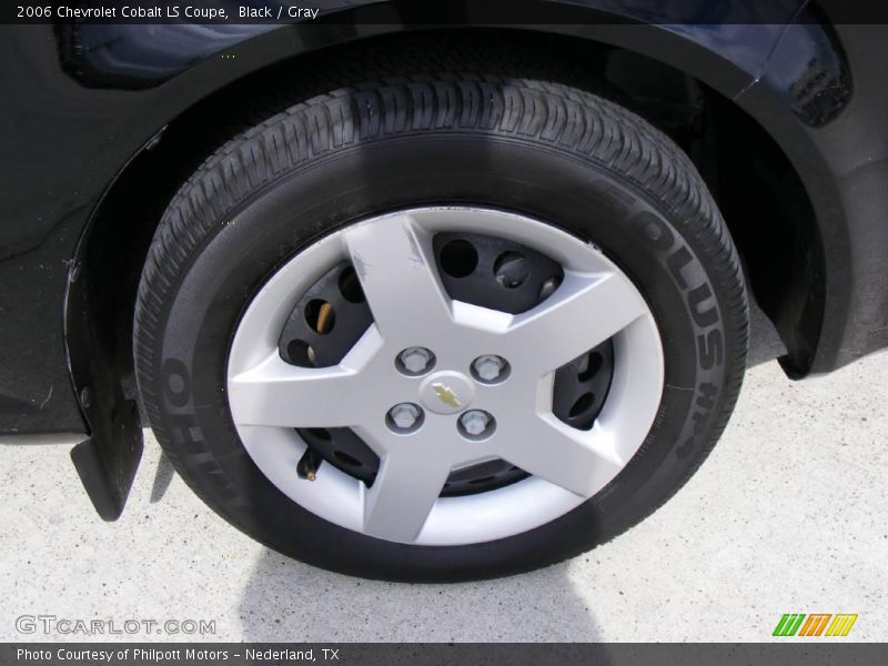 Black / Gray 2006 Chevrolet Cobalt LS Coupe