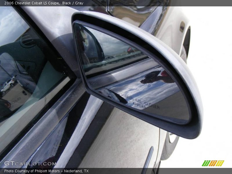 Black / Gray 2006 Chevrolet Cobalt LS Coupe