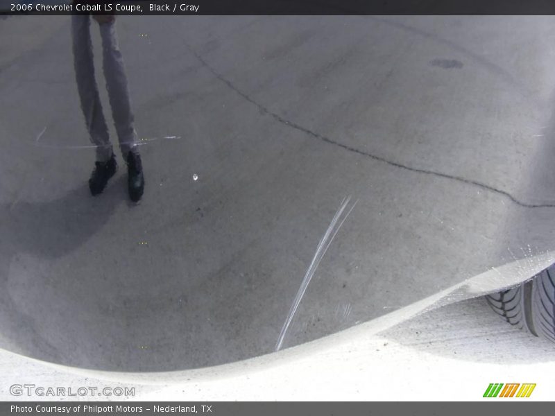 Black / Gray 2006 Chevrolet Cobalt LS Coupe