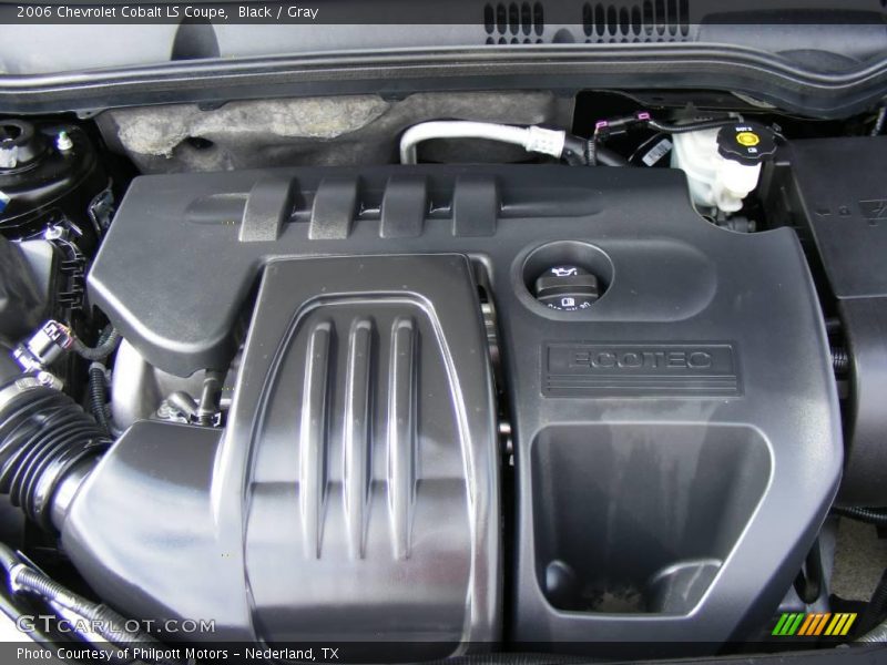 Black / Gray 2006 Chevrolet Cobalt LS Coupe