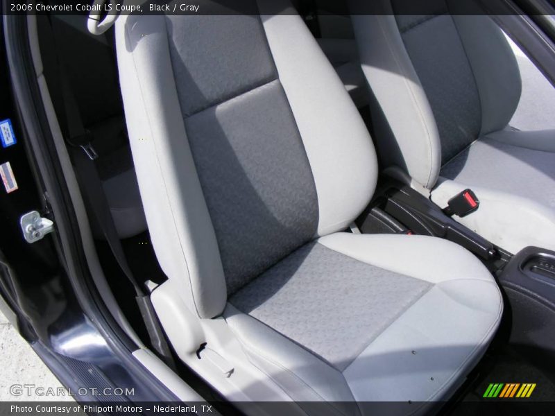Black / Gray 2006 Chevrolet Cobalt LS Coupe