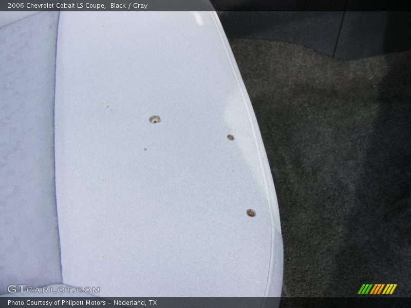 Black / Gray 2006 Chevrolet Cobalt LS Coupe